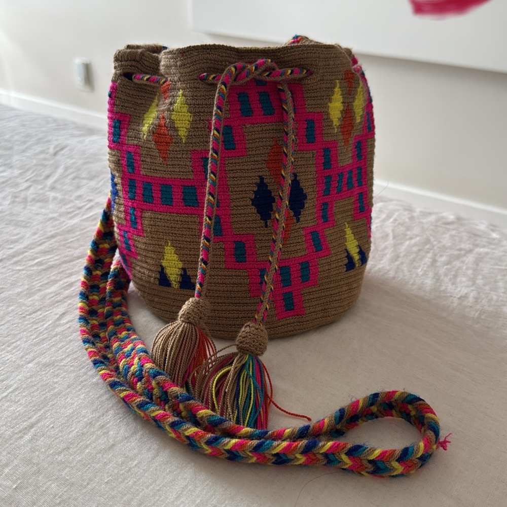 Colorful Patterned handmade Bag